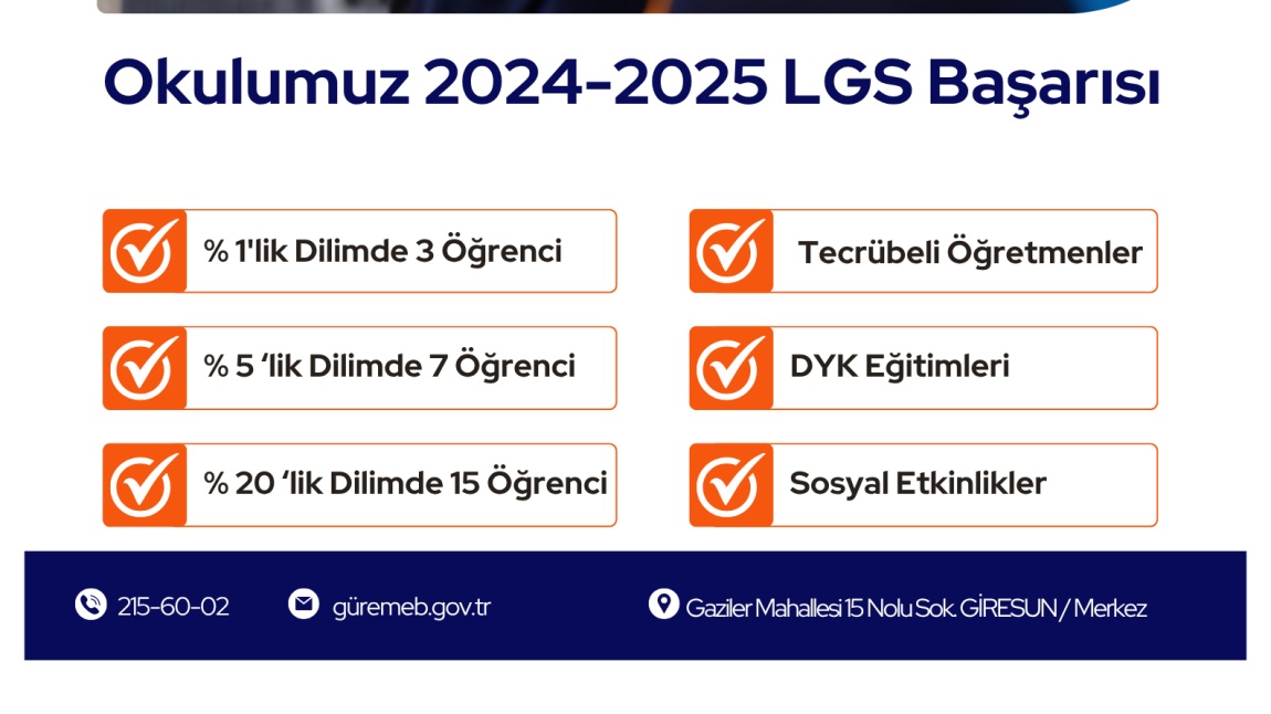 OKULUMUZ LGS BAŞARISI